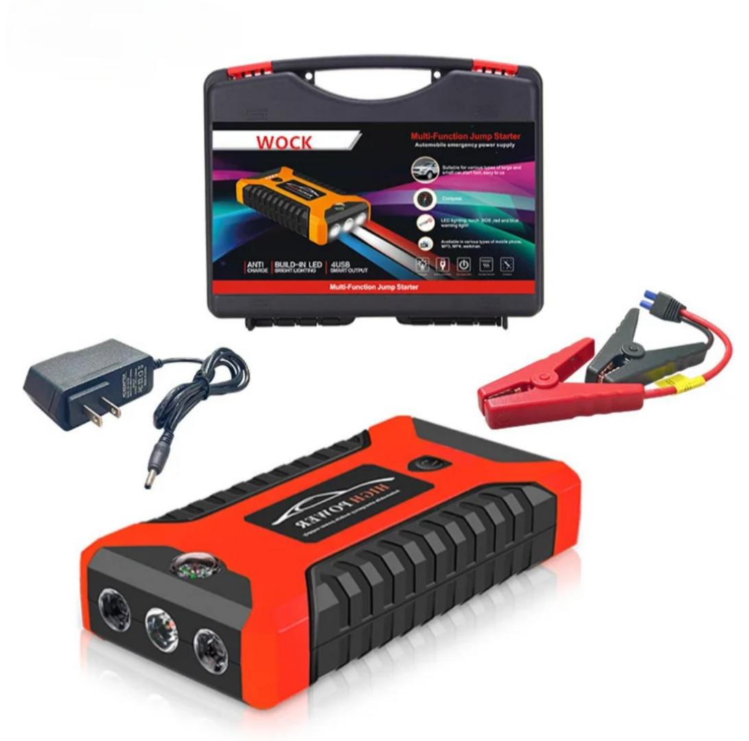 PORTABLE CAR JUMPER STARTER AUTOMOTIVE EMERGENCY KIT