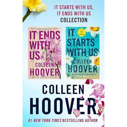 2 books it ends with us,It starts with us  byCollen Hoover