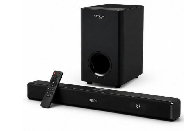 VITRON V61SB SOUNDBAR SYSTEM 12000W PMPO DEEP BASS WIRED AUX USB BLUETOOTH OPTICAL ARC.