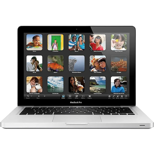 Apple MacBook Pro 13.3 Inch Laptop Intel Core i5 8GB LPDDR3 RAM 256GB SSD Storage Retina Display 2560x1600 IPS Intel Iris Plus Graphics 650 Space Silver Work and Student macOS Notebook Plus Free Bag
