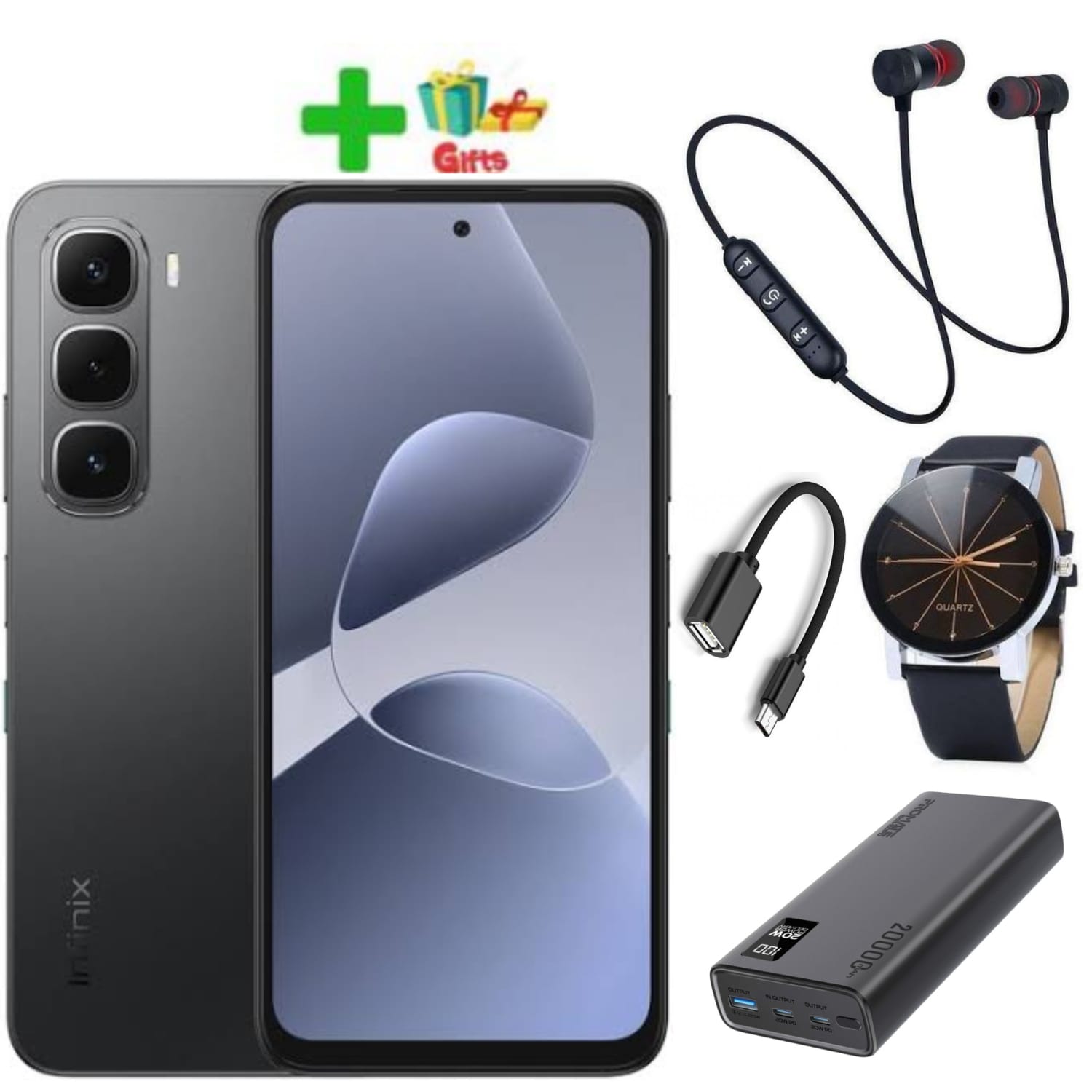LIMITED OFFERInfinix Hot 60i 6GB RAM + 128GB 6.7" 120Hz 4G Slim Phone Dual SIM 5160mAh 45W Fast Charging 50MP Camera IP64 Fingerprint Lock Gyroscope MTK G81 Ultimate One-Tap AI Smart Phones+FREE GIFTs
