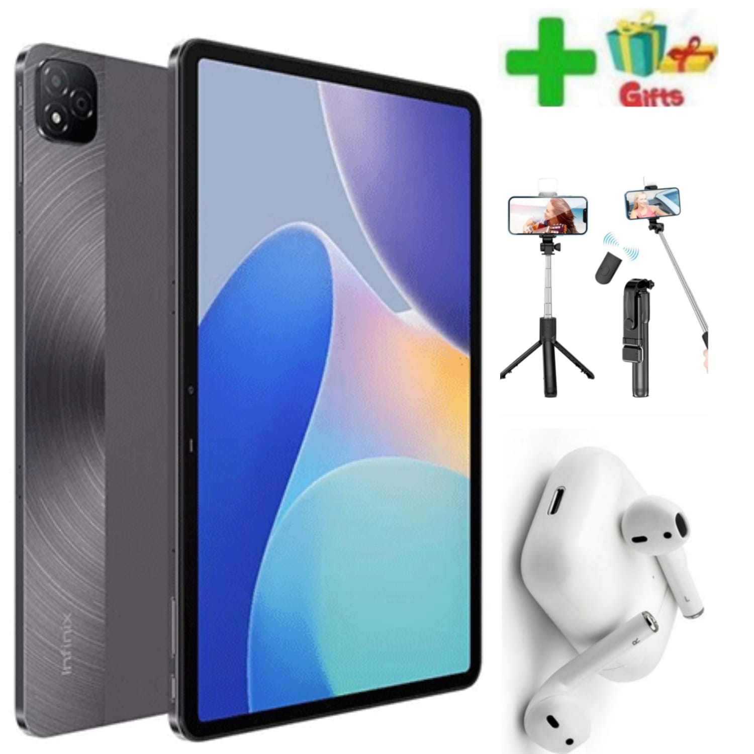 LIMITED OFFER NEW Infinix Xpad (X1101) Tablet, 11" - 256GB + 4GB RAM - Wi-Fi - Android 14 - 7000mAH(wifi only)SIMCARD DISABLED+12 MONTHS WARRANTY+FREE GIFTS