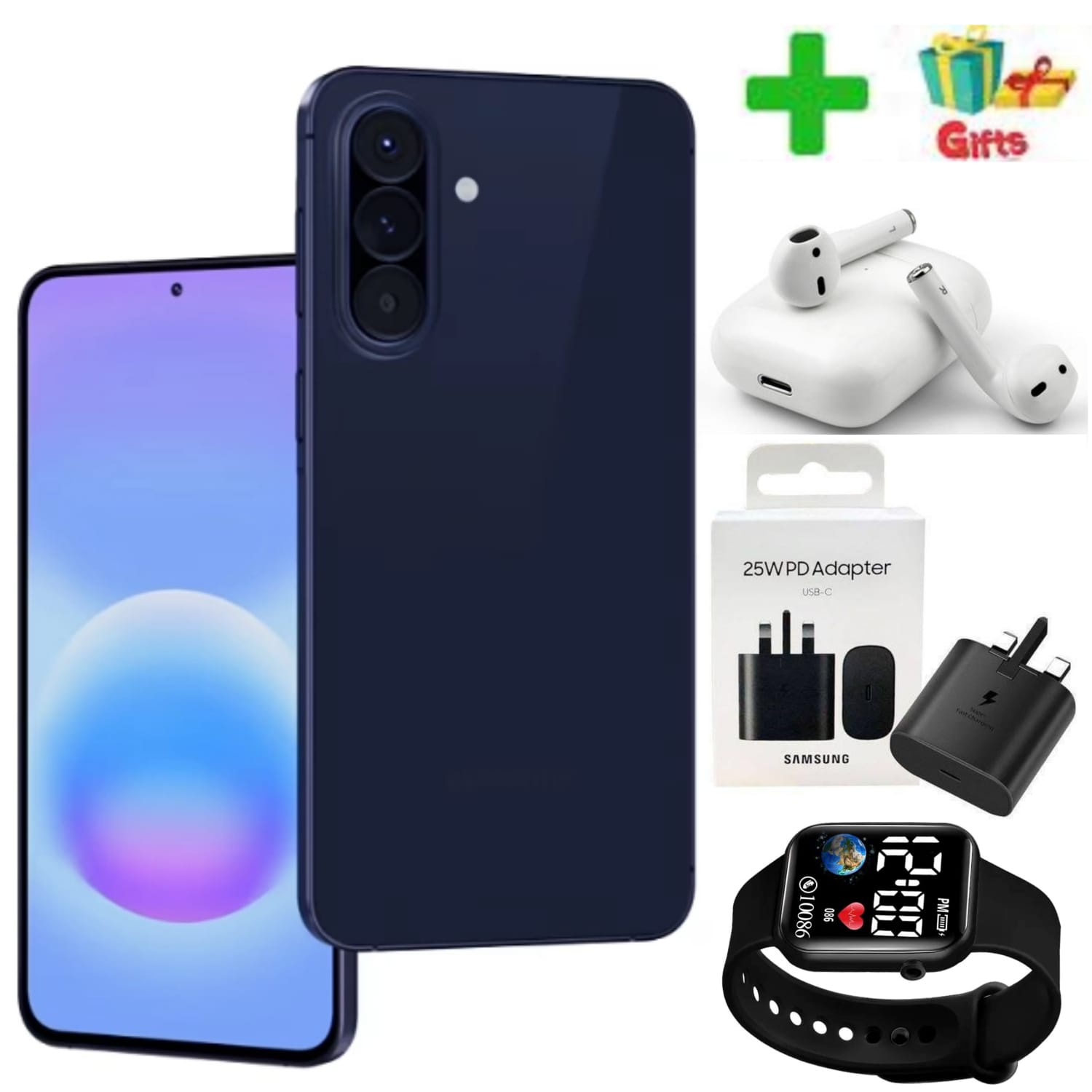 OFFER Samsung Galaxy A57 5G 256GB+16(8+8)GB Super AMOLED+ Display 6.7" (50+12+5)MP Super Clear-Camera 5000mAh Battery 45W Fast Charging Dual e-SIM Support Under-Display Fingerprint AI+FREE GIFTS