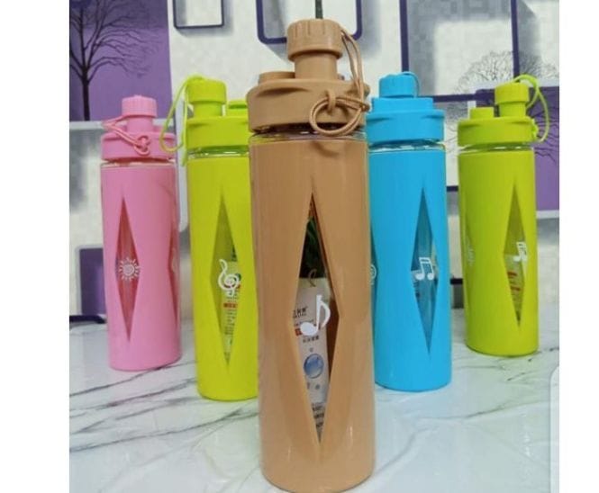 Hydra Flow Motivational Water Bottle with Straw – Leakproof BPA-Free Reusable Sports, Gym, Travel & Office Drinking Bottle