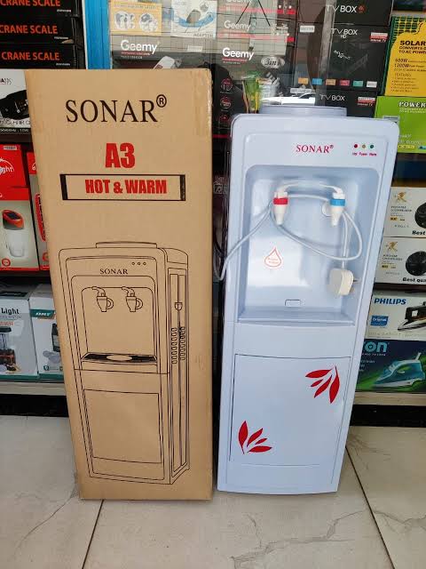 water dispenser, hot and cold water dispenser, bottom load dispenser, office water dispenser, home water dispenser, sonar b3, standing water dispenser`