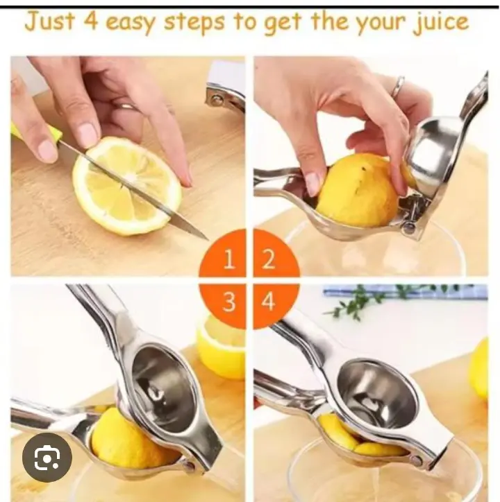 Heavy Lemon Squeezer Suitable for manually squeezes lemons, limes, kiwi fruit, grape and other citrus fruits;Truly a must have tool for any kitchen or bar, makes an excellent gift for the gourmet in