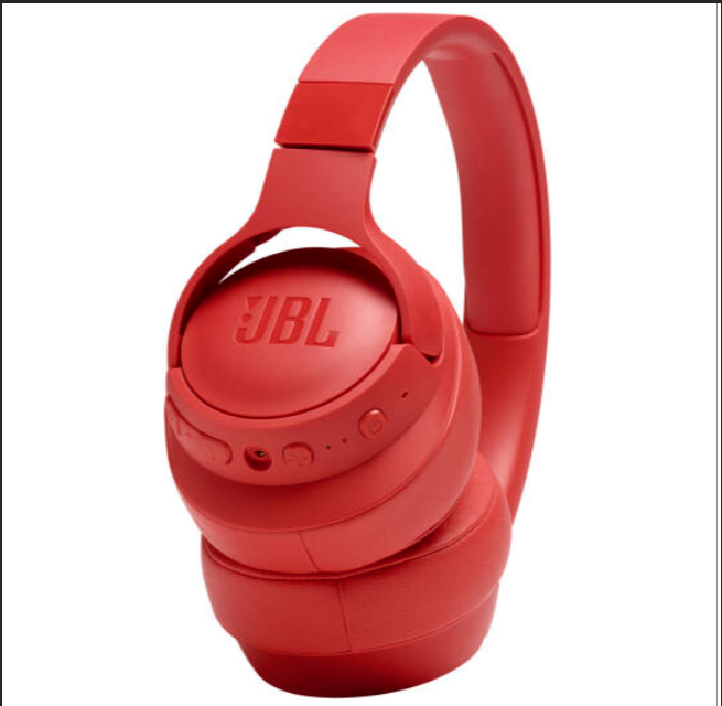 JBL TUNE  Wireless Over-Ear Headphones, 40mm Dynamic Drivers, ANC Technology, Built-In Mic, 15H Playback with BT+NC, Built-In Audio Controls in Earcup Headphones/earphones