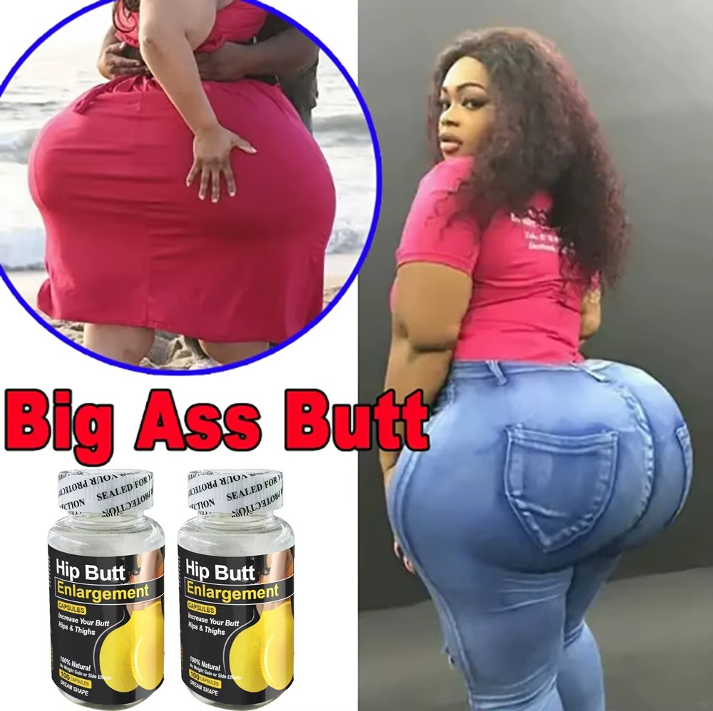 Hip Butt Enlargement Capsules Butt Booster Natural Hip Butt Enhancing 60 Capsules for a Bigger Butt Hips Thighs