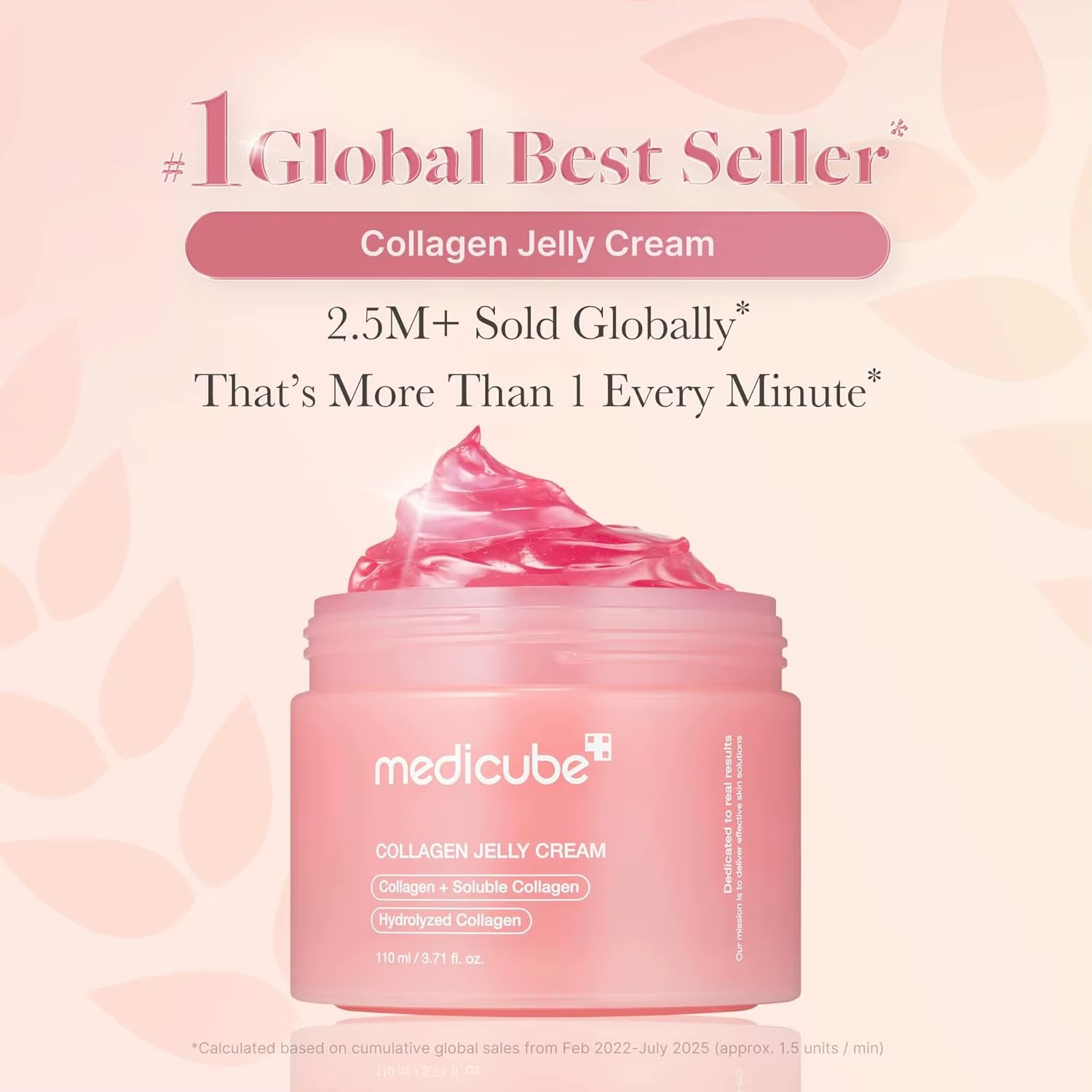 Medicube Collagen Jelly Cream With Niacinamide And Squalane. Moisturizes, Glows, Deeply Hydrates, Removes Wrinkles, Dark Spots, Fine Lines, Improve Skin Elasticity, Firms, Treats Acne, Scars & Evens