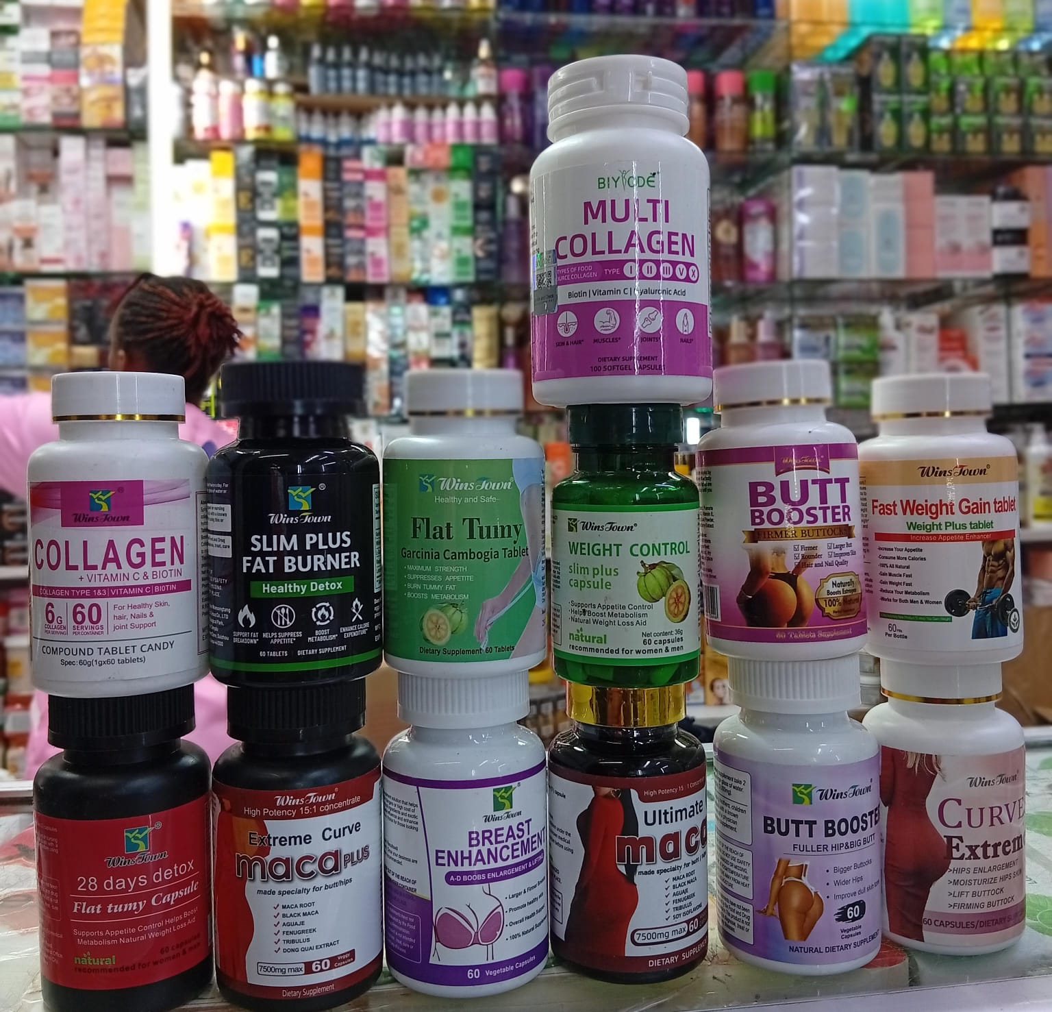 A Variety of your favourite suppliments