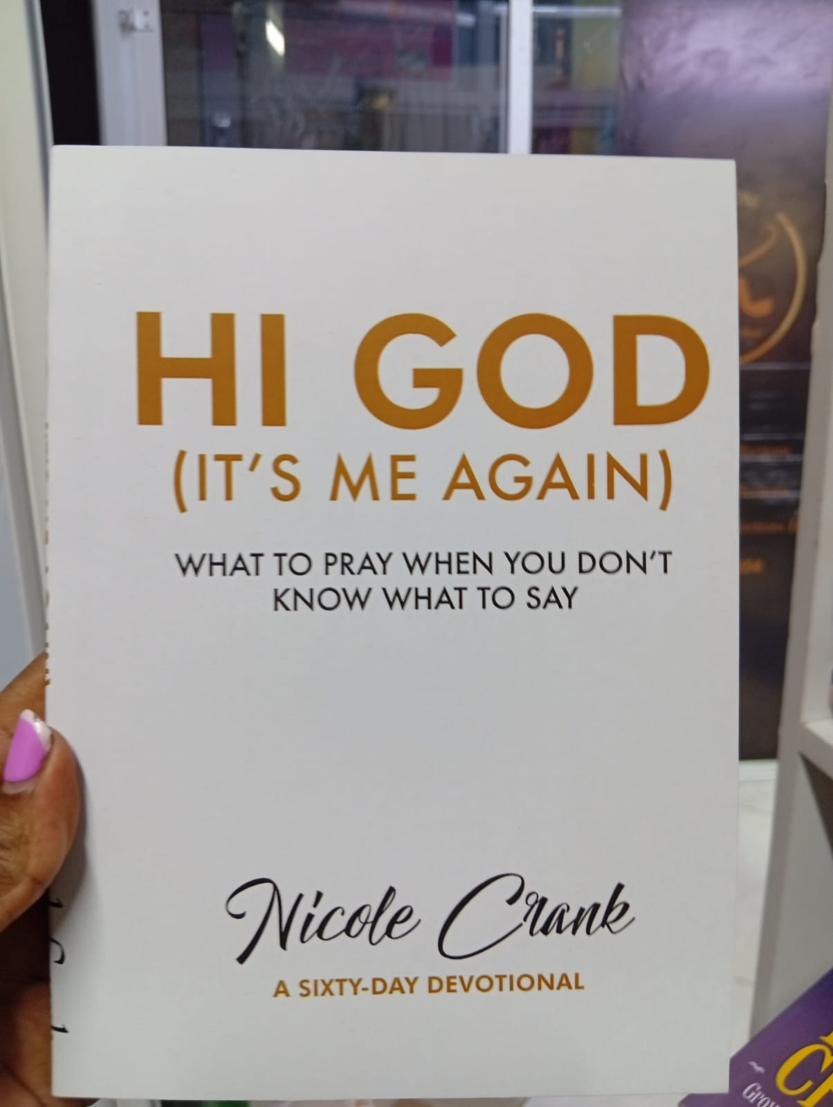 [3-in-1] Hi God by Nicole Crank + Audiobook & PDF + Free Micro-SD Card