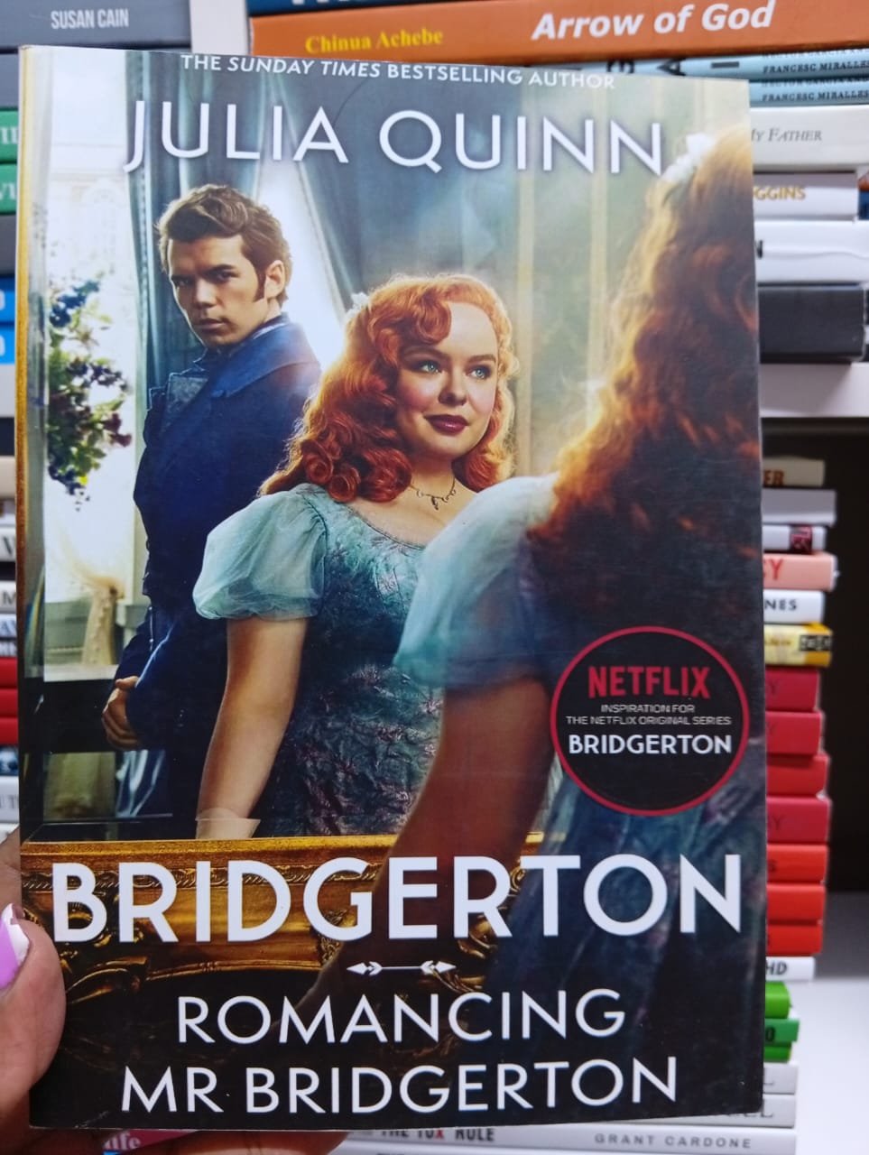 [3-in-1] Romancing Mr. Bridgerton by Julia Quinn + Audiobook & PDF + Free Micro-SD Card