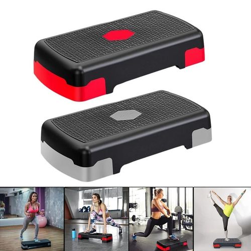 Aerobic Exercise Cardio Stepper With Riser