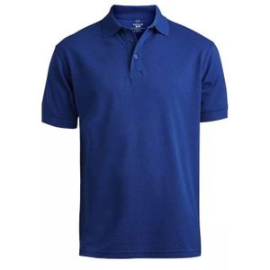 Men's Cotton short sleeved Collar Polo Shirt