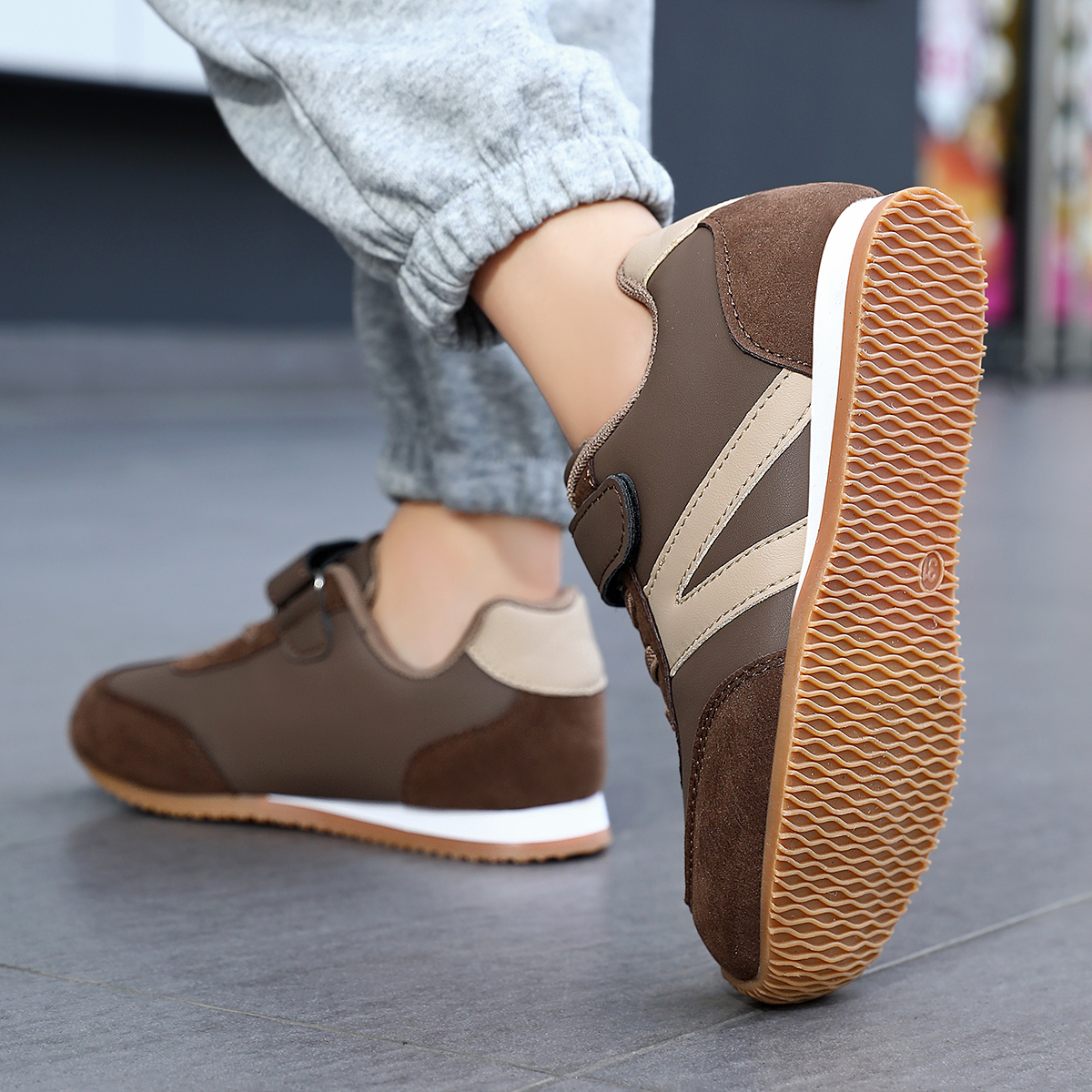 Kids Boys Sport Sneakers Athletic School Running Walking Gym Casual Non Slip Outdoor Shoes