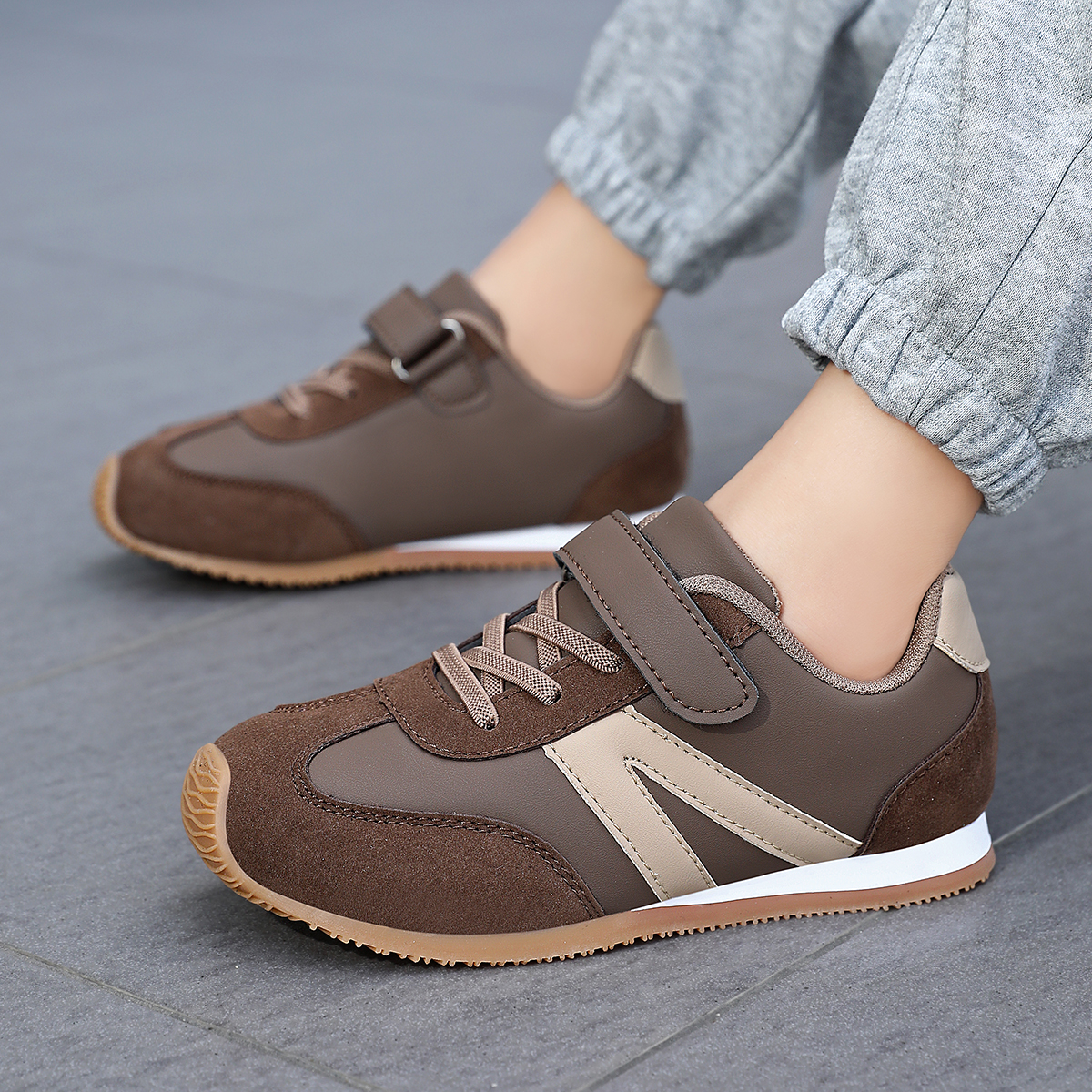 Kids Boys Sport Sneakers Athletic School Running Walking Gym Casual Non Slip Outdoor Shoes