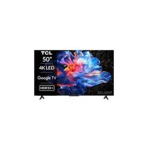 TCL 50 Inch 50T6C  QLED 4K HDR Smart TV with Dolby Vision and Atmos, HDR10+, Press and Ask Alexa (2025) +FREE TV GUARD AND WALL MOUNT-1 Year Warranty