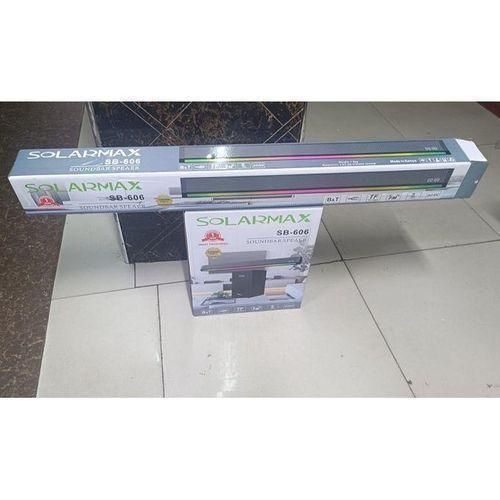 Solarmax SB-606 2.1CH Wired Soundbar System 12000W PMPO,BLUETOOTH,FM,USB,AUX,-1 year warranty