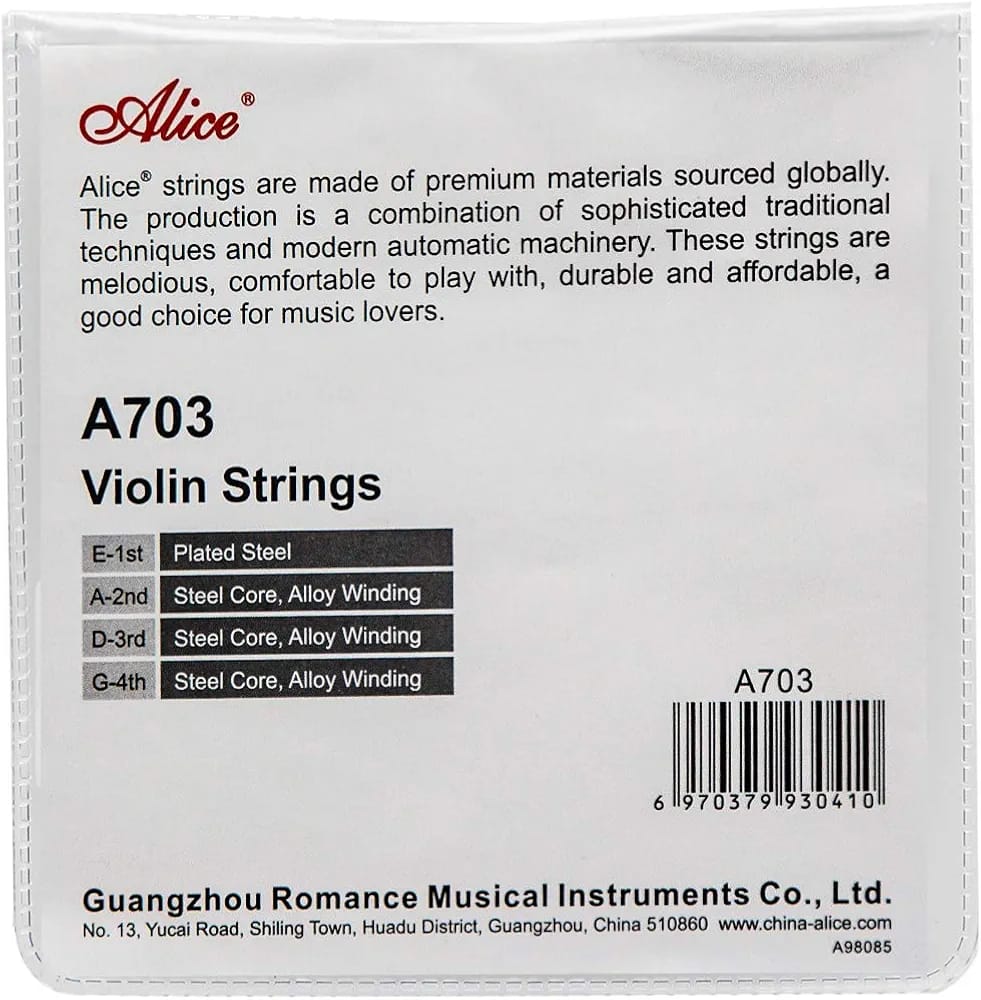 Alice Violin Strings Full Set