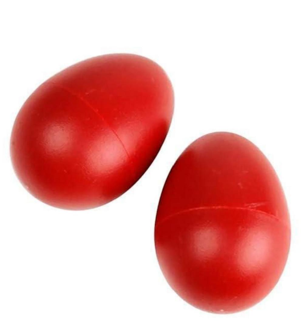 Egg shakers percussion instruments (1 pair)
