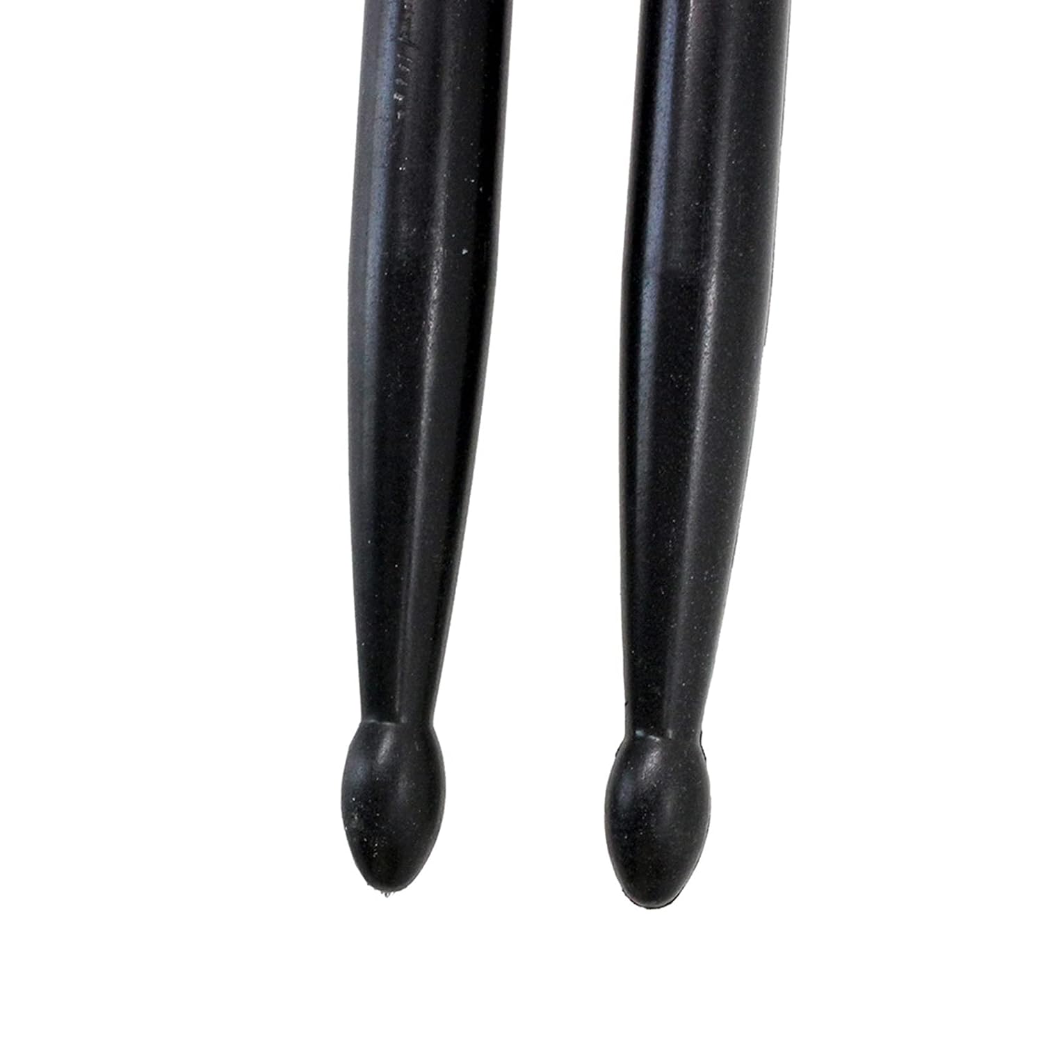 Nylon Drumsticks for Adults Kids Light Durable Plastic Drum Sticks Set with Non-Slip Handles Professional Musical Instrument Percussion Accessories (Black or Black)