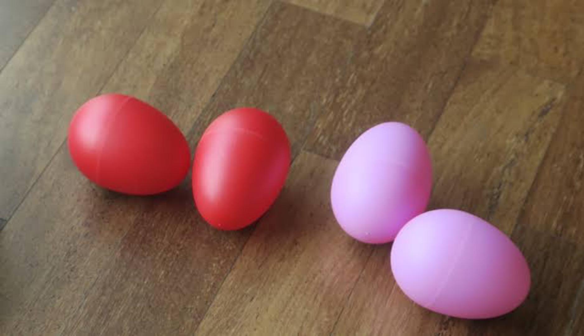 Egg shakers percussion instruments (1 pair)