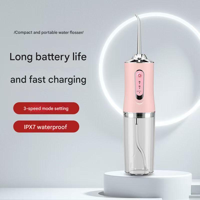 Electric water flosser, dental cleaner, home oral hygiene spray, dental floss nozzle, interdental cleaning