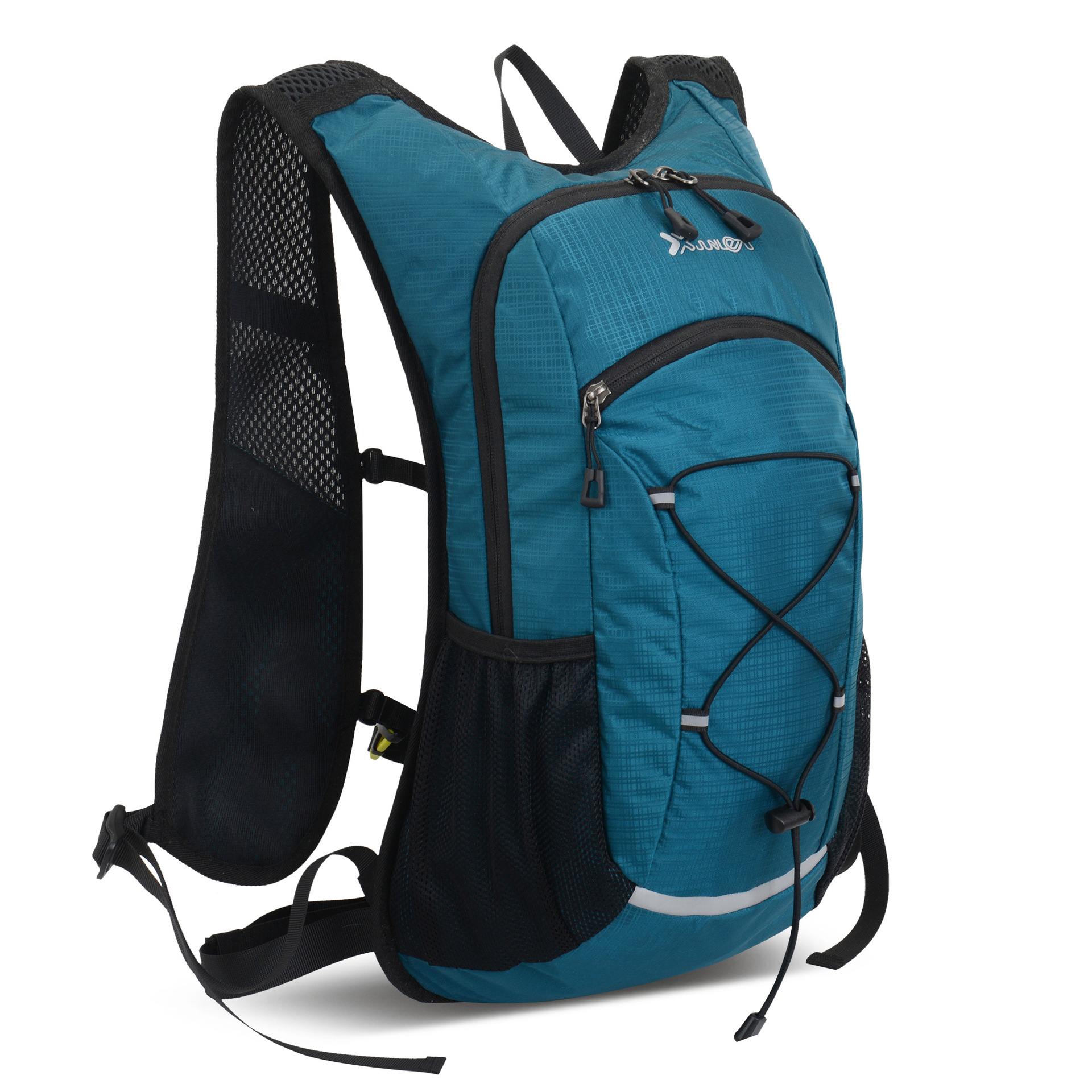 Outdoor hiking backpack, multi-functional mountaineering travel backpack, waterproof nylon cycling bag