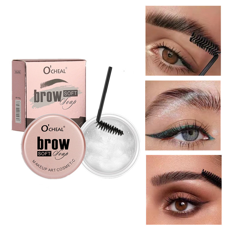 OCHEAL Wild Eyebrow Gel Natural Setting Liquid Transparent Colorless Gel Shaping Eyebrow Soap Eyebrow Gel