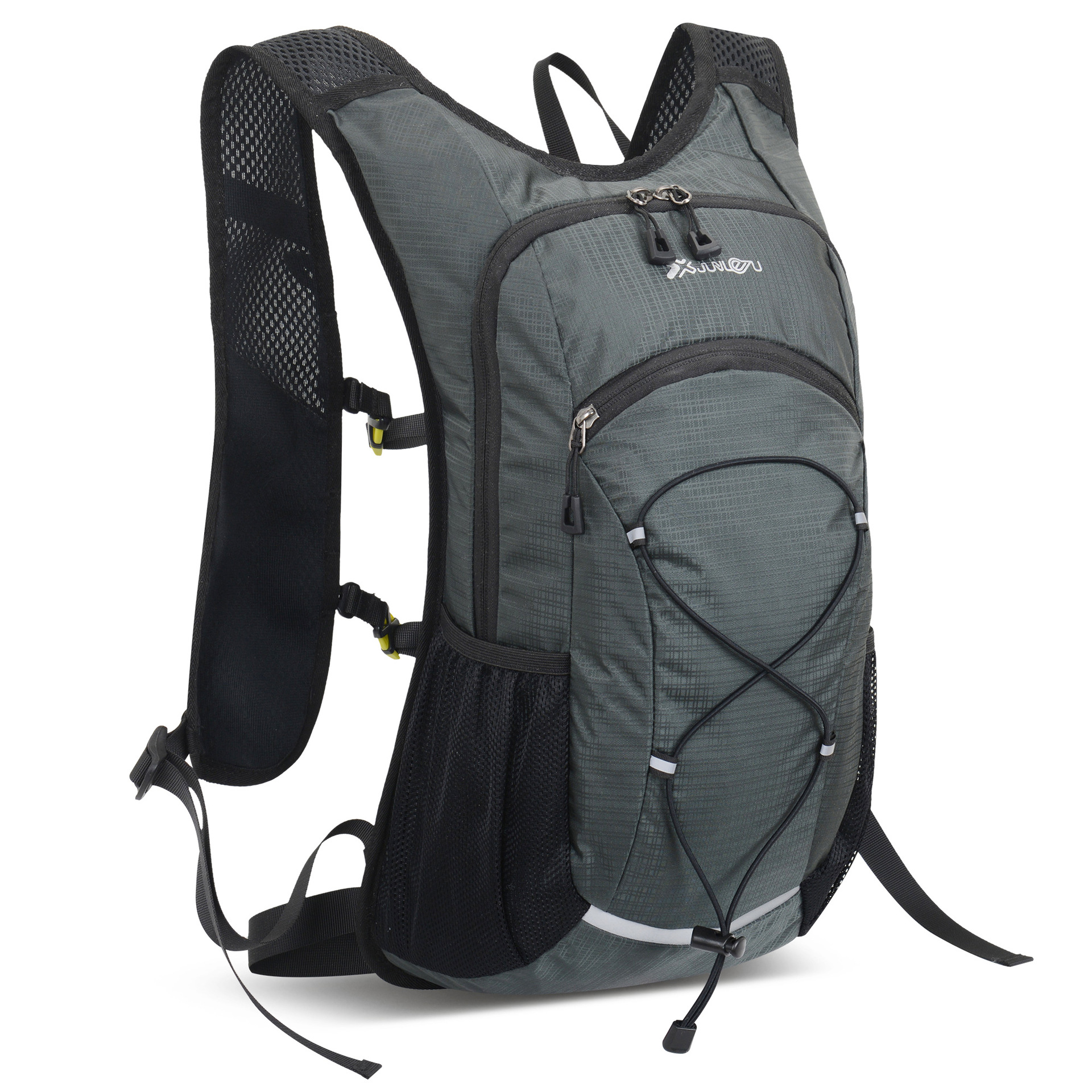 Outdoor hiking backpack, multi-functional mountaineering travel backpack, waterproof nylon cycling bag