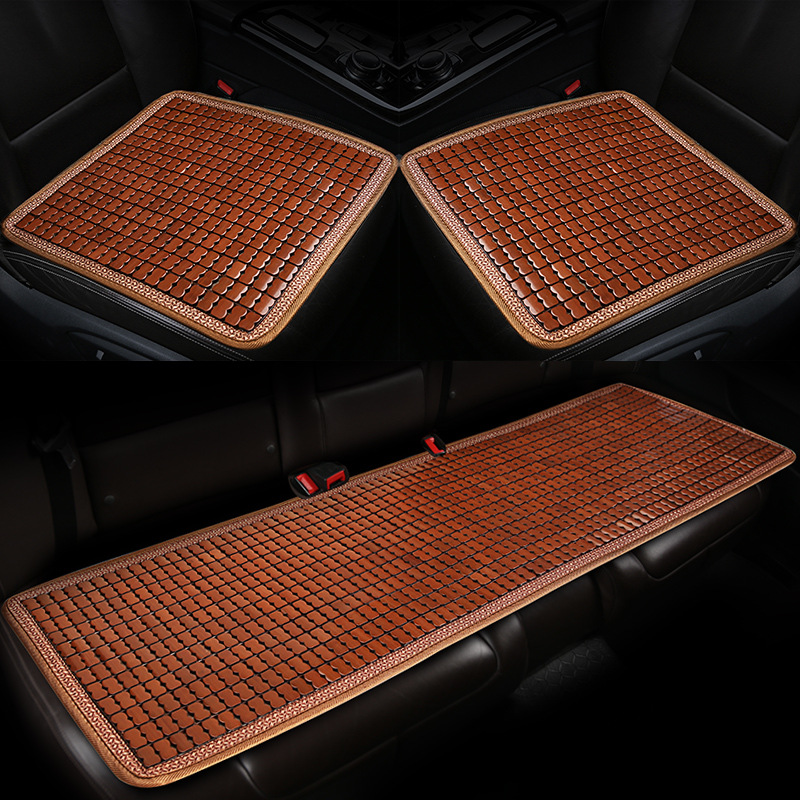 Summer cooling mats, car seat cushions, bamboo strips, breathable and ventilated mats for vans and trucks.
