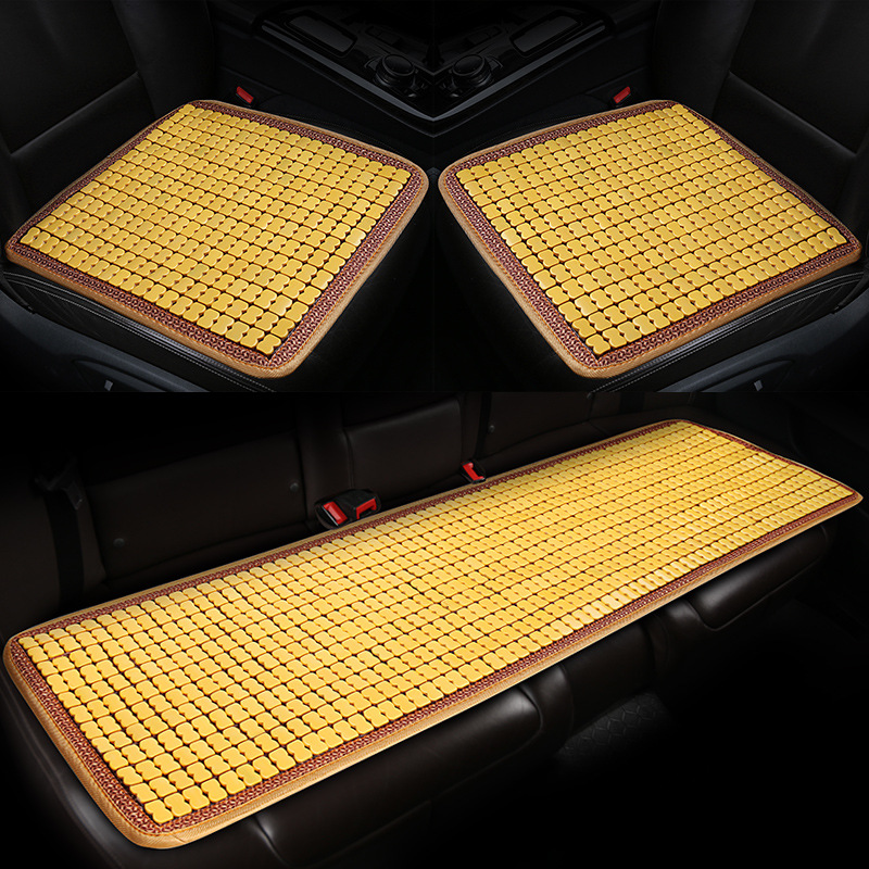 Summer cooling mats, car seat cushions, bamboo strips, breathable and ventilated mats for vans and trucks.