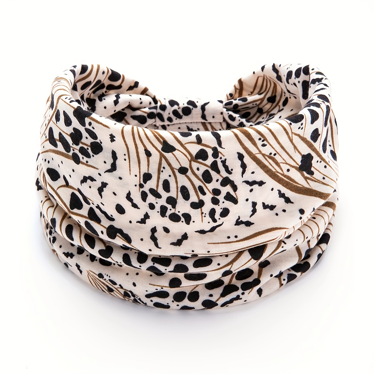 Cashew Yoga Sports Headband Bohemian Antiperspirant Sweat-Absorbent Elastic Cotton Headband Women's Hair Accessories