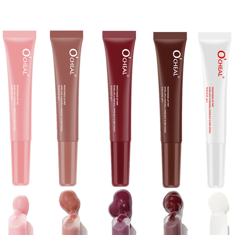 Glossy, plump lips, mirror-finish liquid lip gloss, lip tint, plumping lip oil, moisturizing, non-sticky, glass lip oil view 3