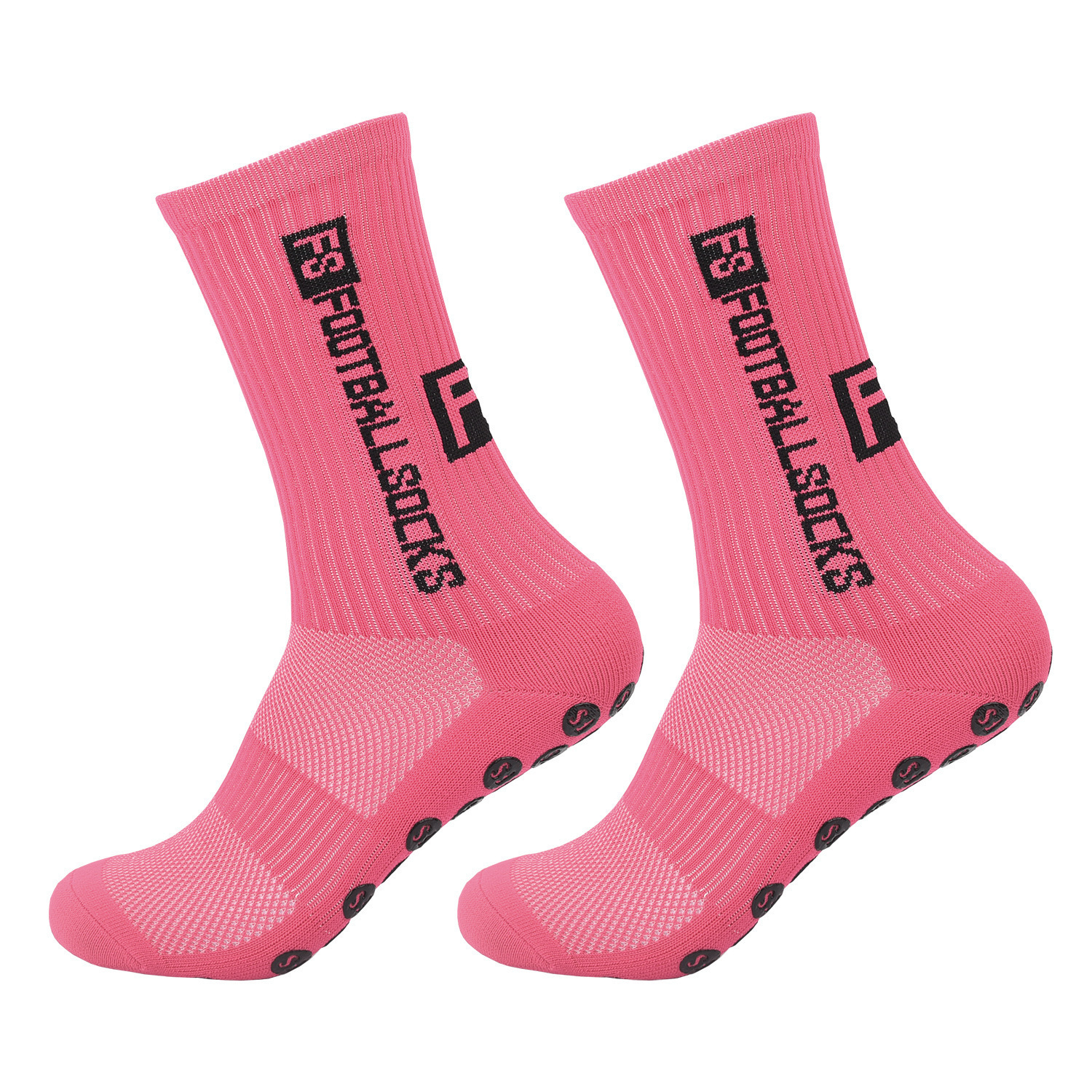 FS style non-slip, thickened terry cloth bottom football socks