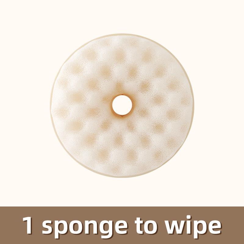 Sponge kitchen cleaning and dishwashing brush