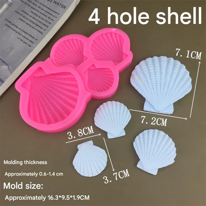 Silicone molds for pillows, bows, conch shells, frangipani flowers, and herbs; fondant cakes; chocolate decorations and accessories molds.