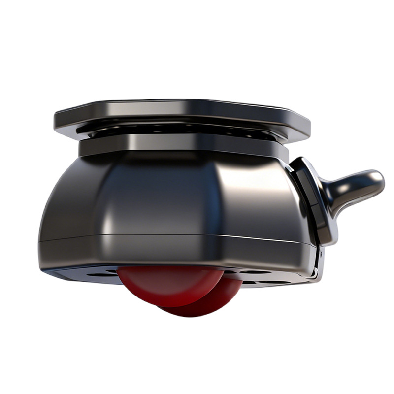No-Drill Adhesive Caster Wheels — Heavy-Duty, Braked Swivel Wheels for Household Carts, Shelving Units, and Mobile Storage Racks