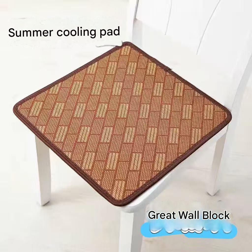 2 pcs Summer rattan seat cushion, breathable office cooling mat, summer chair cushion, dining chair cushion, non-slip mat, pet cooling mat