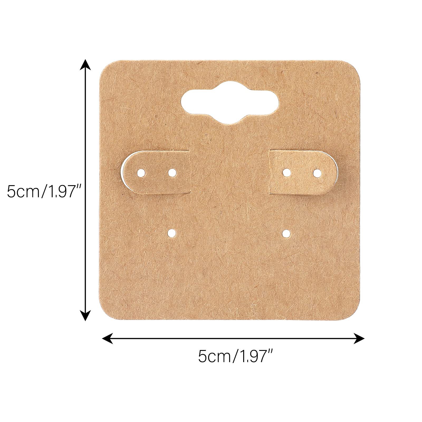 100 pcs/set Jewelry card, used for storage  of jewelry 、including necklaces and earrings.