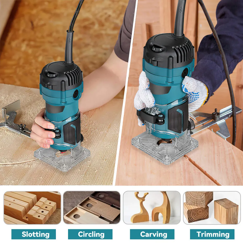 Woodworking circular saw machine, circular saw tools, woodworking trimming machine, electric and manual trimming machine, laminated board milling and engraving manual machine, joining tools (electric