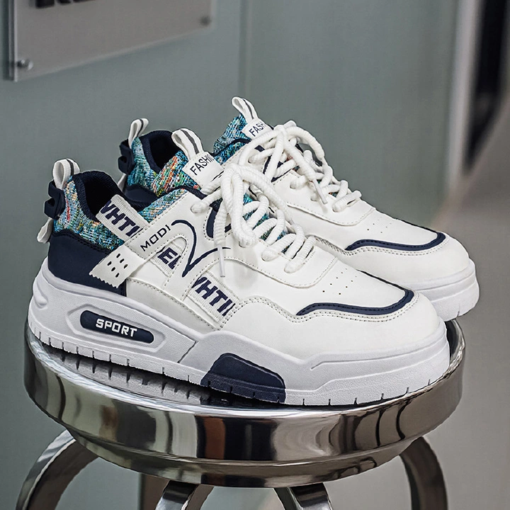 Fashion Men Sneaker Men's Skateboard Shoes Casual Shoes Fashionable Trend Korean Style t Athletic Shoes White Sneakers