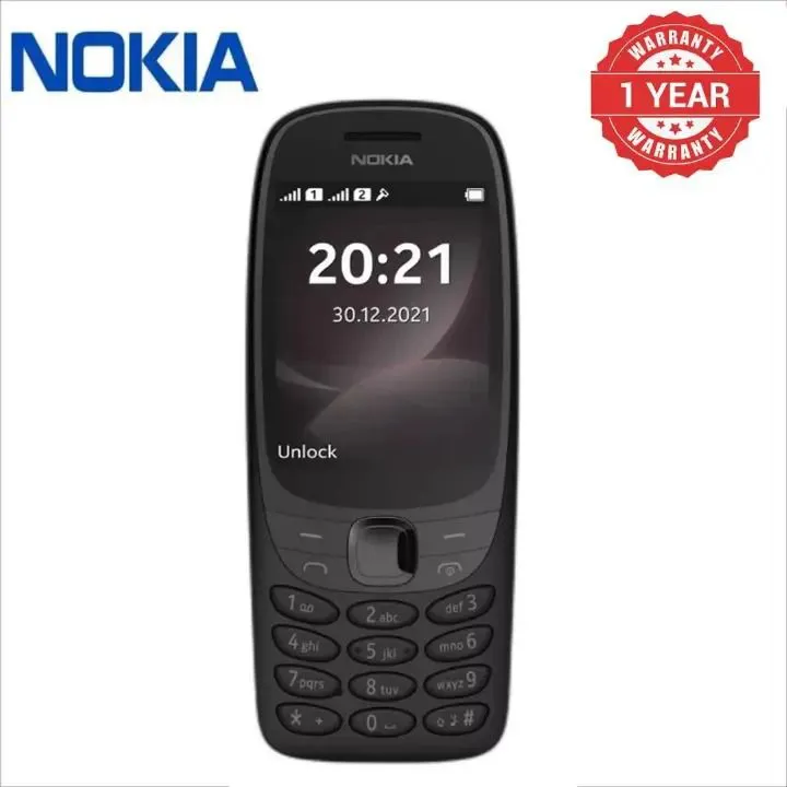 [SUPER DEALS!!!] Nokia 6310 2021 Smartphone 2.8 Inch Screen Dual SIM Phone 2G Call Rear Camera 0.5MP Shock Resistant and Durable Super Strong Signal Long Battery Backup Phone No