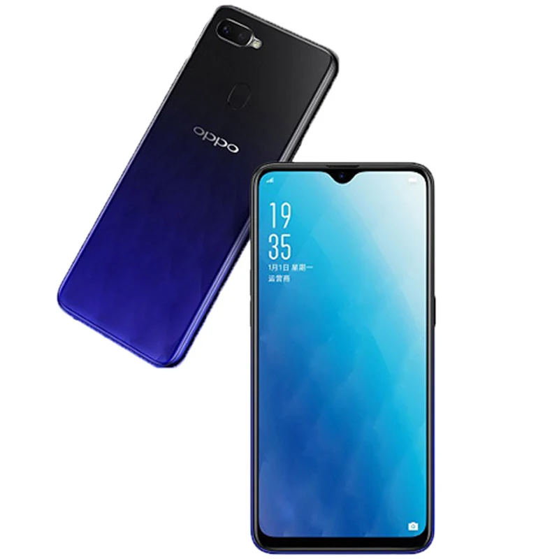 Refurbished OPPO F9, 4GB RAM & 128GB ROM, 6.3inch " 3500 mAh Dual SIM 25MP+16MP Android Smartphones/ Mobile Phones