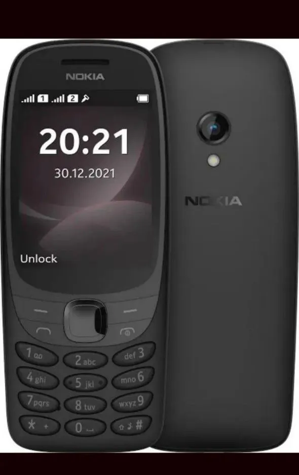 [SUPER DEALS!!!] Nokia 6310 2021 Smartphone 2.8 Inch Screen Dual SIM Phone 2G Call Rear Camera 0.5MP Shock Resistant and Durable Super Strong Signal Long Battery Backup Phone No