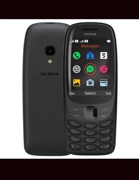 [SUPER DEALS!!!] Nokia 6310 2021 Smartphone 2.8 Inch Screen Dual SIM Phone 2G Call Rear Camera 0.5MP Shock Resistant and Durable Super Strong Signal Long Battery Backup Phone No