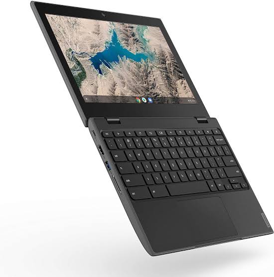 (free laptop bag)Refurbished Lenovo 100e laptop Intel Pentium silver 1.3GHz 4GB RAM 128GB SSD 11.6 inch Full HD Display Ultra-Light Windows 11 Pro And office 2021 pre activated Lenovo 100e laptop