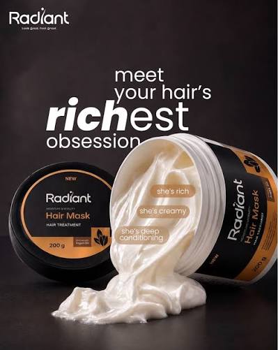 Hair Mask Conditioning Treatment Designed To Soften Hair, Increase Luster, and Deeply Hydrate Dry Strands-Enriched With Vitamin E and Unsaturated Fatty Acids Like Omega 3 and Omega 6.
