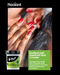 Anti-dandruff Hair Cream Reduces Hair Breakage While Restoring Moisture-Use On Permed, Waved, Braided, and Damaged Hair.