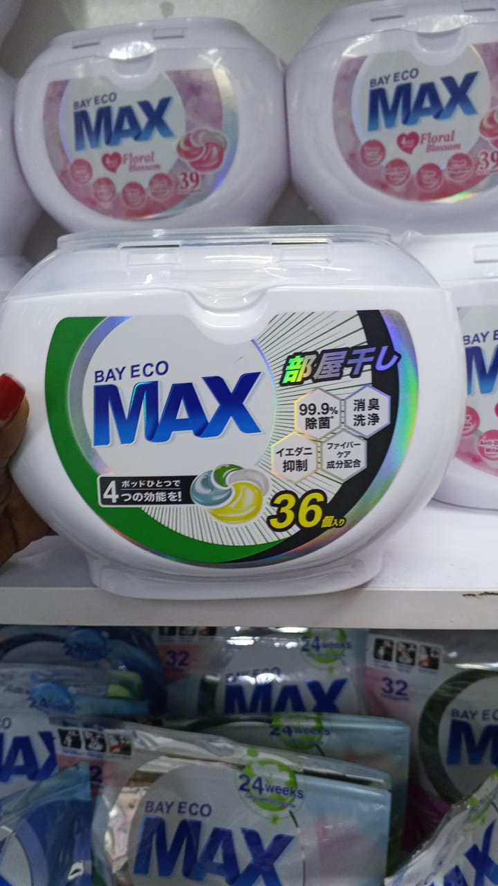 4-in-1 Laundry Detergent Capsules 36pcs|Provide Powerful Cleaning,Stain Removal,Odor Elimination,Fabric Care and Longlasting Freshness in One Convenient Pod.Suitable For Both White&Colored Clothes